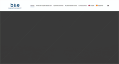 Desktop Screenshot of busquedaejecutivos.com